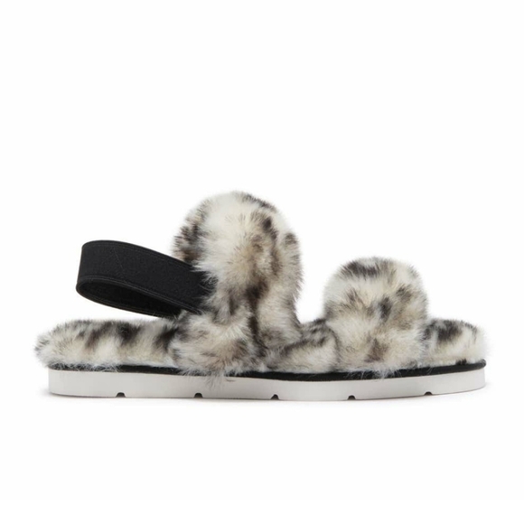 Dolce Vita Faux Fur Padded Slipper SIZE 8 - Picture 2 of 3